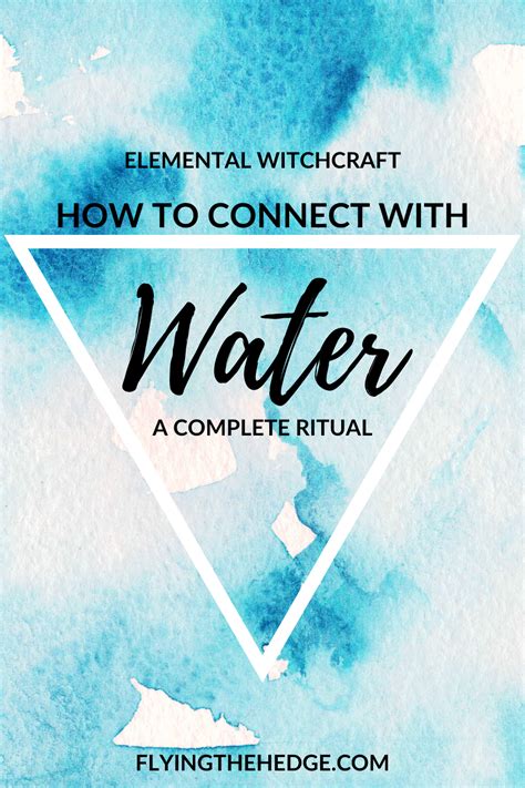 Water stimulates magic